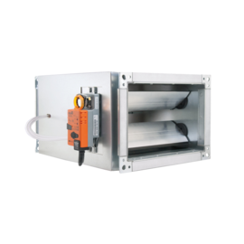 EX VAV, variabler VSR, rechteckig, isoliert 200x100 mm